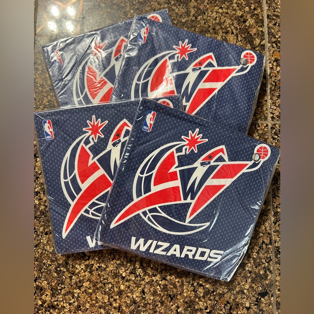 Washington Wizards NBA Napkins - 4 packs.